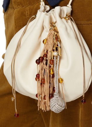 Front View - Click To Enlarge - ROSANTICA - Nodo Crystal Bag Charm
