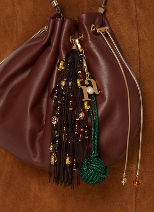 Front View - Click To Enlarge - ROSANTICA - Nodo Crystal Bag Charm