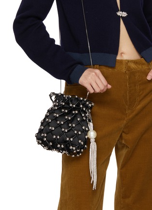 Figure View - Click To Enlarge - ROSANTICA - Ostrica Charml Crystal Bag Charm