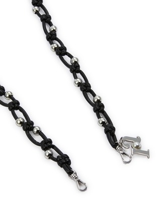 Detail View - Click To Enlarge - ROSANTICA - Opulenza Leather Phone Strap