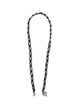 Main View - Click To Enlarge - ROSANTICA - Opulenza Leather Phone Strap