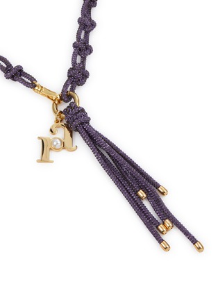 Detail View - Click To Enlarge - ROSANTICA - Carpi Crystal Phone Strap