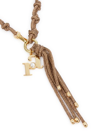 Detail View - Click To Enlarge - ROSANTICA - Carpi Crystal Phone Strap