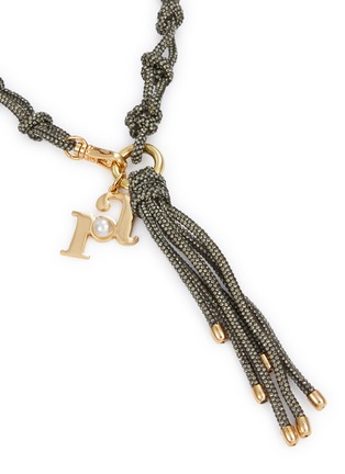 Detail View - Click To Enlarge - ROSANTICA - Carpi Crystal Phone Strap