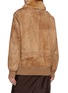 Back View - Click To Enlarge - PRADA - Chunky Shearling Collar Jacket