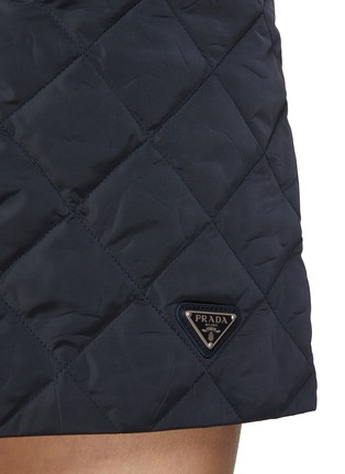  - PRADA - Quilted Re-Nylon Mini Skirt