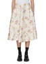 Main View - Click To Enlarge - PRADA - Liberty Floral Quilted Silk Skirt