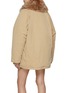 Back View - Click To Enlarge - PRADA - Fur Collar Cotton Puffer Jacket
