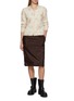 Figure View - Click To Enlarge - PRADA - Floral Button Up Cardigan