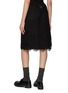 Back View - Click To Enlarge - PRADA - Lace Midi Skirt
