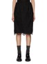 Main View - Click To Enlarge - PRADA - Lace Midi Skirt