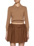 Main View - Click To Enlarge - PRADA - Polo Cashmere Knit Top