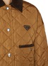  - PRADA - Corduroy Collar Quilted Jacket