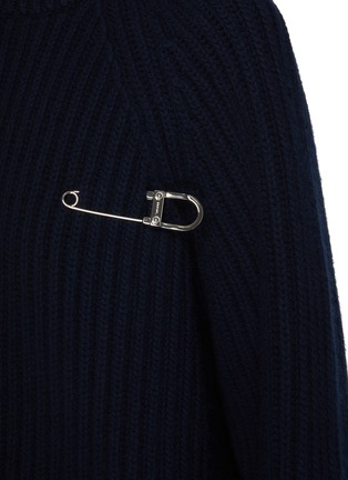  - PRADA - Safety Pin Chunky Wool Cashmere Knit Sweater