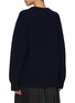 Back View - Click To Enlarge - PRADA - Safety Pin Chunky Wool Cashmere Knit Sweater