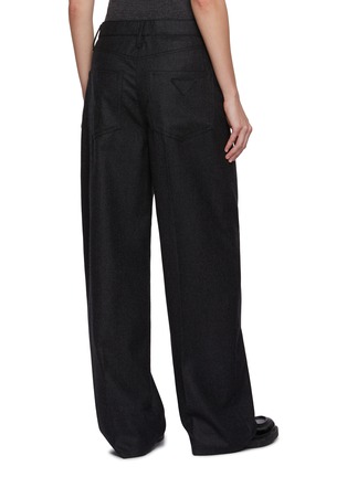 Back View - Click To Enlarge - PRADA - Tailoring Wool Pants