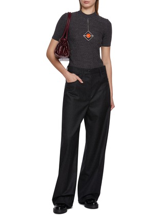 Figure View - Click To Enlarge - PRADA - Tailoring Wool Pants