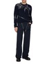 Figure View - Click To Enlarge - DRIES VAN NOTEN - Mouche Floral Jacquard Knit Sweater