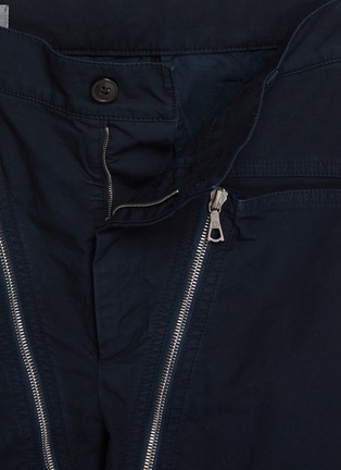  - DRIES VAN NOTEN - Pexior Zip Detail Compact Cotton Pants