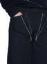  - DRIES VAN NOTEN - Pexior Zip Detail Compact Cotton Pants