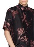  - DRIES VAN NOTEN - Clasen Flower Print Silk Shirt