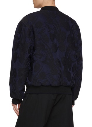 Back View - Click To Enlarge - DRIES VAN NOTEN - Volker Floral Jacquard Jacket