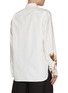 Back View - Click To Enlarge - DRIES VAN NOTEN - Long Sleeve Dragon Flower Print Cotton Poplin Shirt