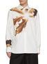 Main View - Click To Enlarge - DRIES VAN NOTEN - Long Sleeve Dragon Flower Print Cotton Poplin Shirt