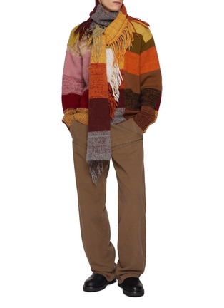 Figure View - Click To Enlarge - DRIES VAN NOTEN - Marti Colourblock Sweater