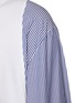  - DRIES VAN NOTEN - Contrast Striped Sleeve Heston Cotton T-Shirt