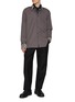 Figure View - Click To Enlarge - DRIES VAN NOTEN - Croomd Embroidered Cotton Shirt