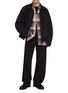 Figure View - Click To Enlarge - DRIES VAN NOTEN - Veperny Dark Wash Denim Jacket