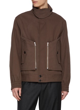 Main View - Click To Enlarge - DRIES VAN NOTEN - Venice Layered Pocket Jacket