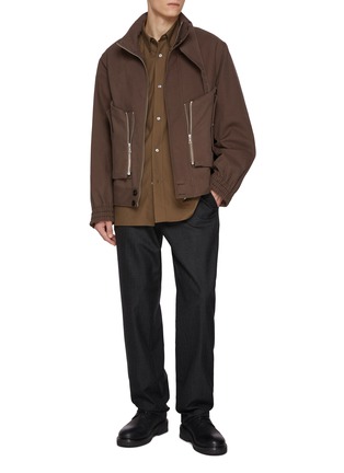 Figure View - Click To Enlarge - DRIES VAN NOTEN - Venice Layered Pocket Jacket