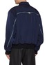 Back View - Click To Enlarge - DRIES VAN NOTEN - Water Repellent Nylon Bomber Jacket