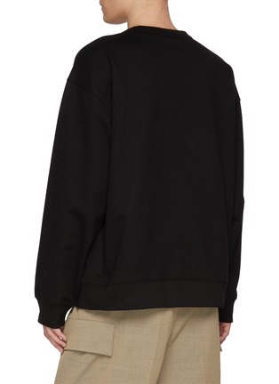 Back View - Click To Enlarge - DRIES VAN NOTEN - Hax Floral Printed Cotton Sweatshirt