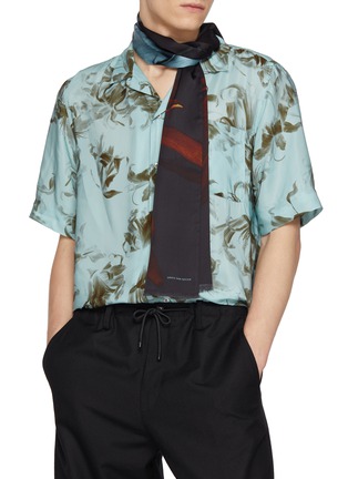 Figure View - Click To Enlarge - DRIES VAN NOTEN - Fabel Floral Print Scarf