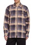 DRIES VAN NOTEN Croomson Checkered Shirt