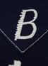 Detail View - Click To Enlarge - BARRIE - Intarsia Cotton Foulard