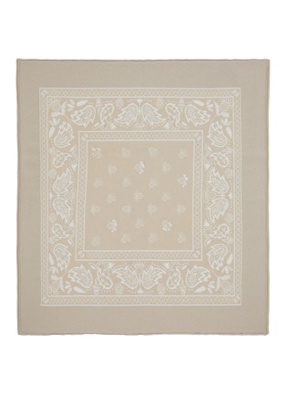 Main View - Click To Enlarge - BARRIE - Cashmere Cotton Bandana