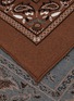 Detail View - Click To Enlarge - BARRIE - Cashmere Cotton Bandana
