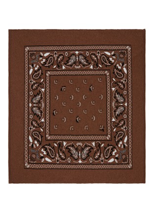 Main View - Click To Enlarge - BARRIE - Cashmere Cotton Bandana