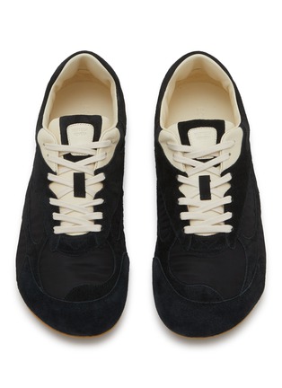 Detail View - Click To Enlarge - BOTTEGA VENETA - Orbit Suede Men's Ballet Sneakers