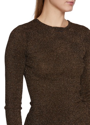  - MIU MIU - Lamé Knit Top