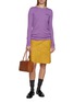 Figure View - Click To Enlarge - MIU MIU - Logo Knit T-Shirt