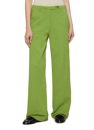 Main View - Click To Enlarge - MIU MIU - Pressed Crease Pants