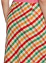  - MIU MIU - Checkered A-Line Skirt