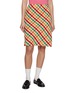 Main View - Click To Enlarge - MIU MIU - Checkered A-Line Skirt