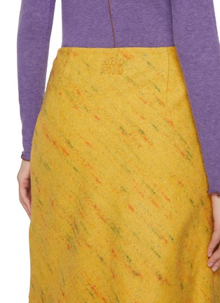  - MIU MIU - Bouclé A-Line Skirt