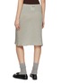 Back View - Click To Enlarge - MIU MIU - A-Line Skirt